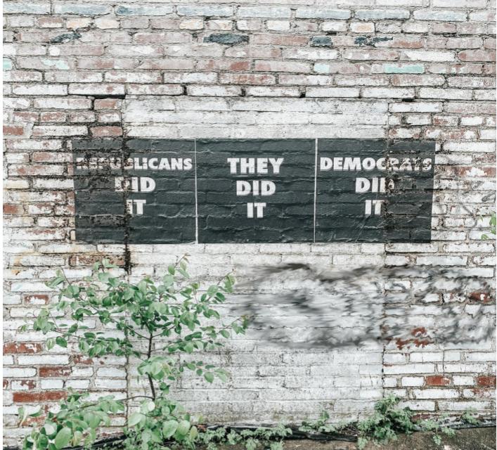 The current state of our nation is the responsibility of both side of the aisle from Come Gather Together | My Daily Letters - MDL