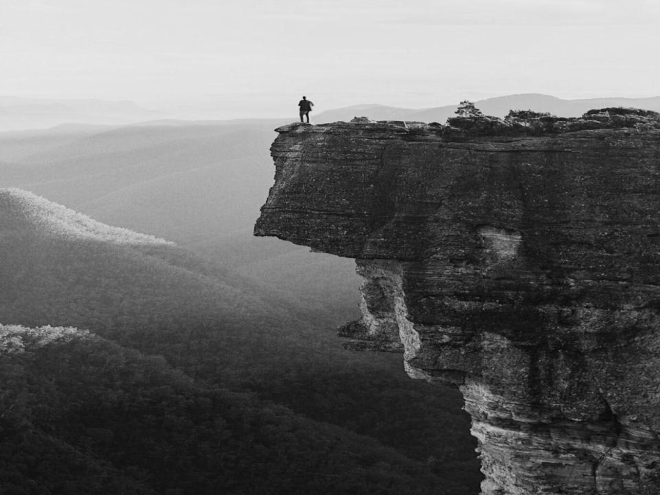 On an unstable ledge Mitch McConnell is standing on from Teetering On The Edge | My Daily Letters - MDL