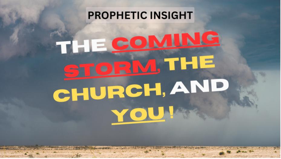 To prepare believers for the adversity in the days ahead the Lord released this prophetic word as Prophetic Insight & Instruction For The Body Of Christ | My Daily Letters - MDL